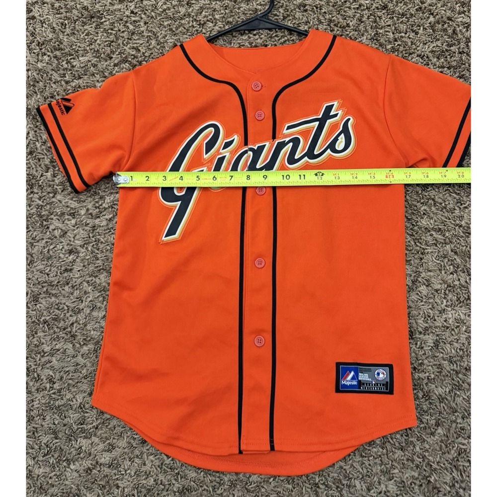 Brandon Belt #9 San Francisco Giants Majestic MLB Jersey Youth Size Medium